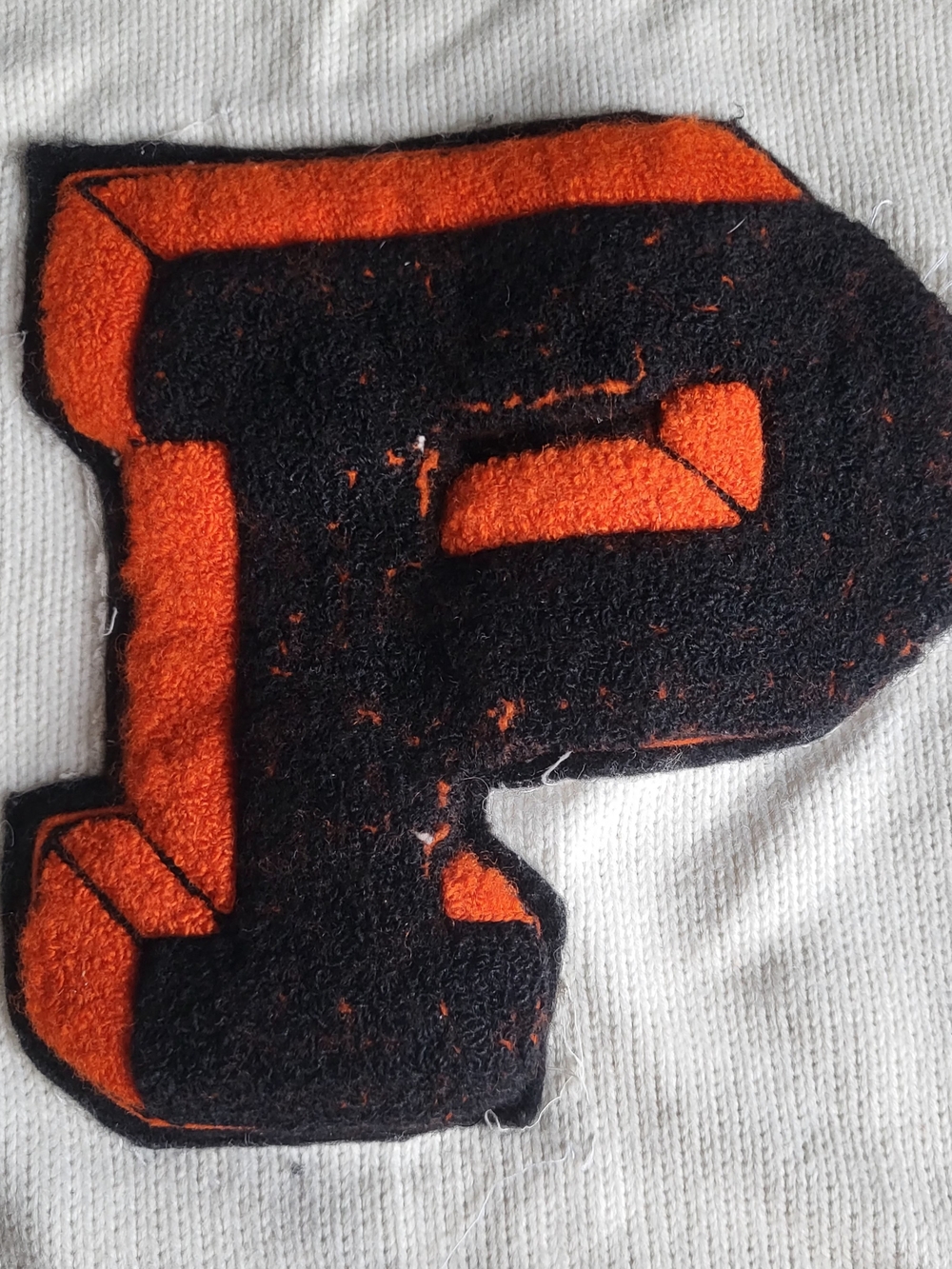 Vtg 1970s Princeton Cheer Uniform Stadium Shaker Sweater Skirt Ivy League P READ - Picture 12 of 15